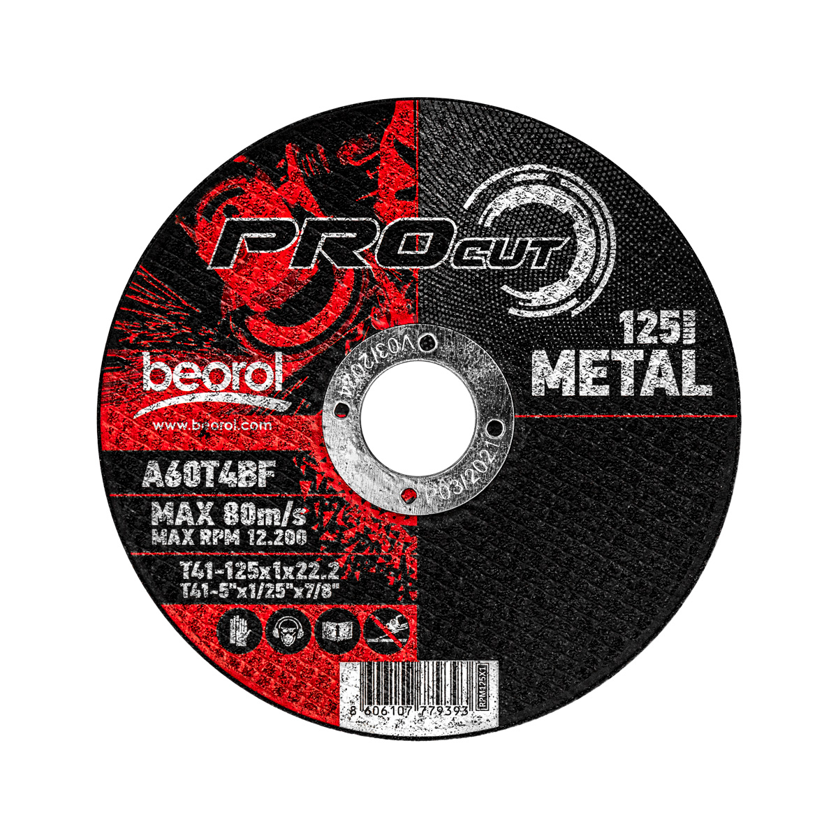 REZNA PLOCA ZA METAL 125X1MM