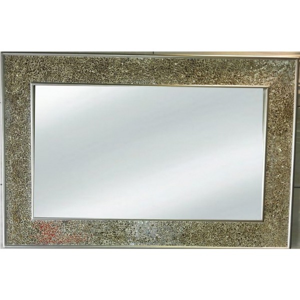 Ogledala - Ogledalo mosaic Champagne 60x90 121 Flatmsc