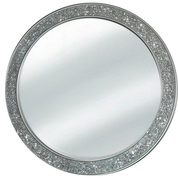 Ogledala - Ogledalo mosaic Silver R80 krug 1889