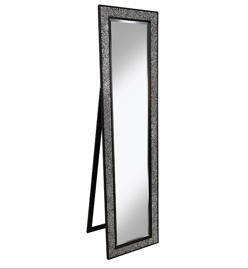 Ogledala - Ogledalo mosaic Black 45x170 121 Flatmschev